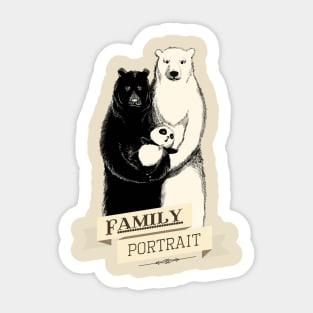 Family Portrait Sticker
